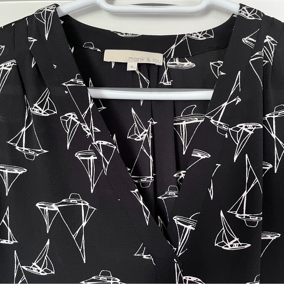 Monk & Lou Sailboat Shift Dress - Picture 2 of 3